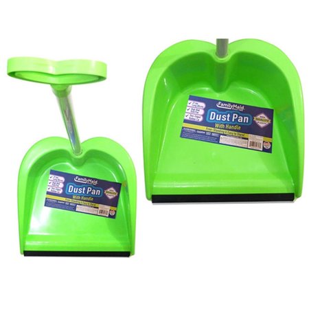 FAMILYMAID 276 in Dustpan with Handle Blue  Green 48PK 12718